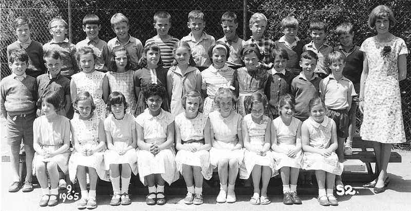 Khandallah School Standard 2 1965 - click on image for larger picture
