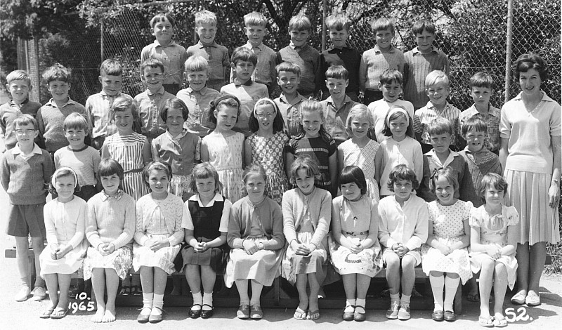 Khandallah School Standard 2 1965 - click on image for larger picture