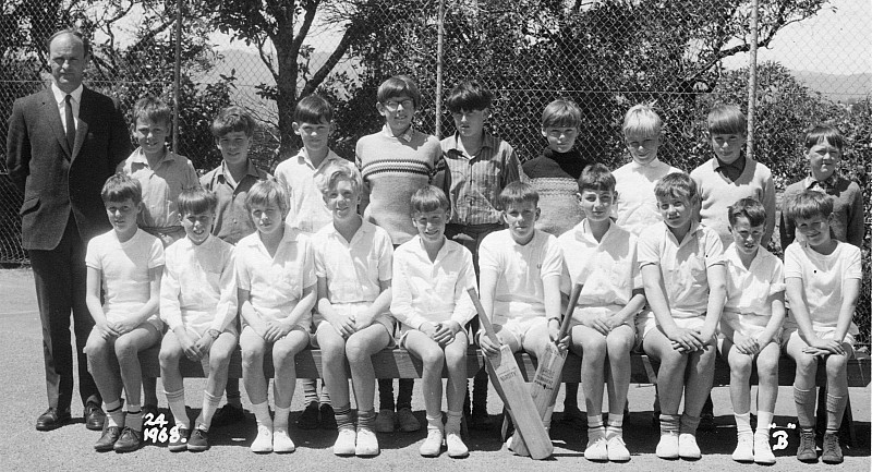 Khandallah School Cricket1968 - click on image for larger picture